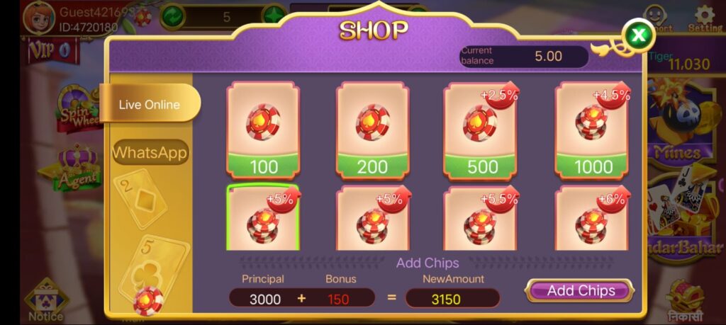 How To Add Money In Rummy Model App ?