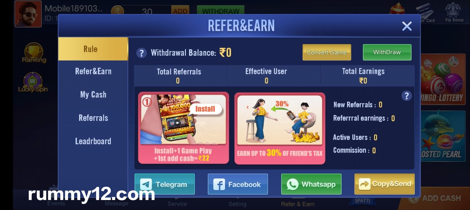 Refer & Earn