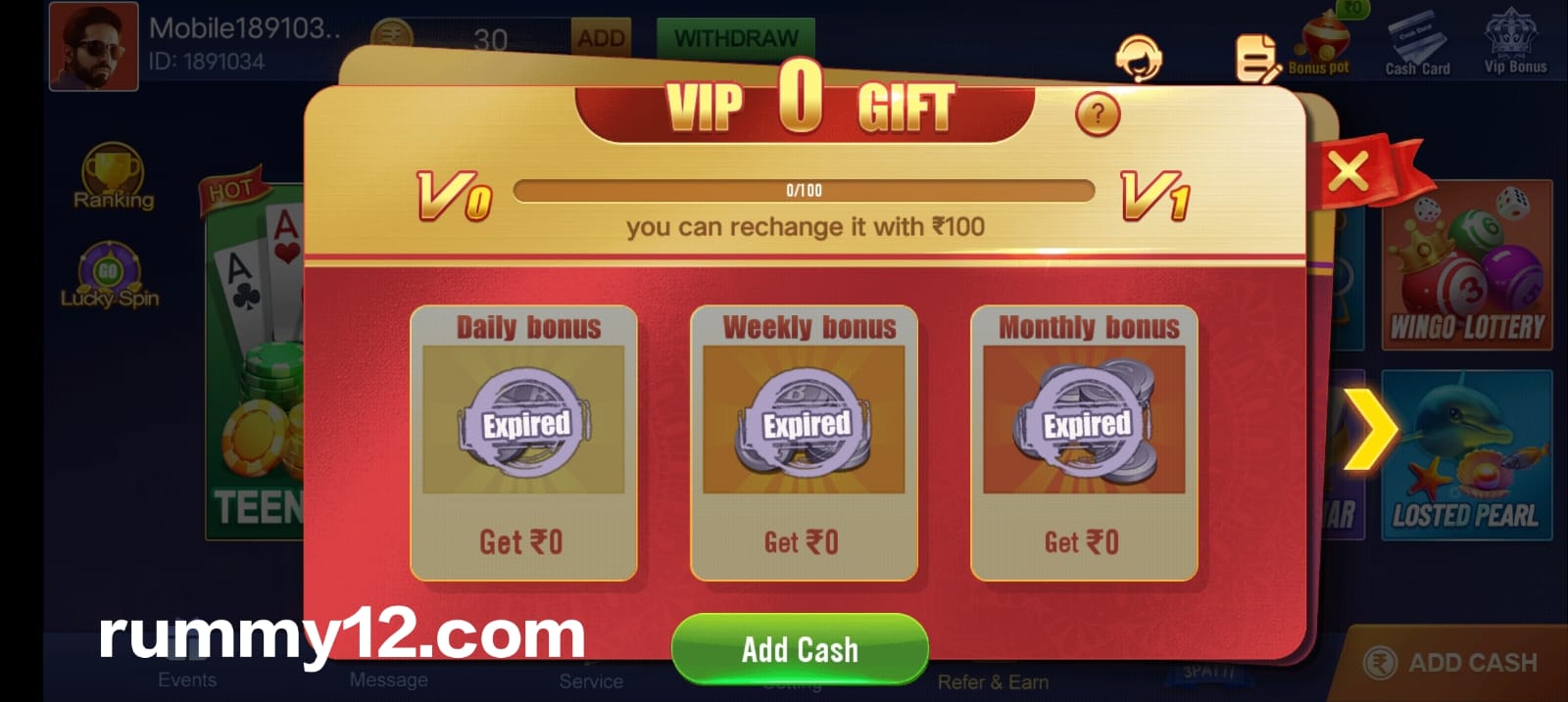Soft Rummy VIP Program