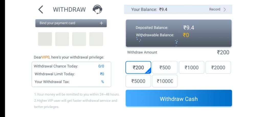 Withdraw Process In Teen Patti Super Club Apk