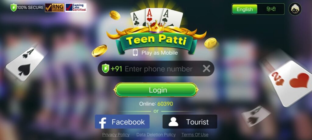Create an Account In The 3 Patti Epic App By Following These Steps