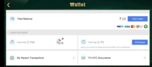 Withdraw Money In 3 Patti Master Plus