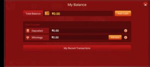 Withdraw Money In 3 Patti Master King